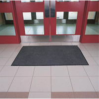 Tapis Poly-Tuft, Essuie-pieds, 3' x 60' x 5/16", Charbon Par Equipment