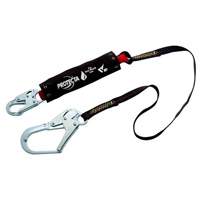 PRO Shock-Absorbing Lanyard, 6', Snap Hook Center, Snap Hook Leg Ends, Kevlar&reg; Par Equipment
