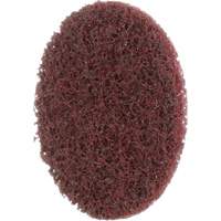 Disque de conditionnement de surface SC-DR Roloc Scotch-Brite, 2" dia., Grain Moyen, Oxyde d'aluminium Par Equipment
