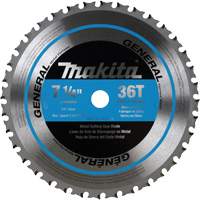 CERMET Tipped Saw Blade, 7-1/4", 36 Teeth, Metal Use Par Equipment