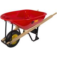 Wheelbarrow, 6 cu. ft., Steel Tray NKA411 | Par Equipment