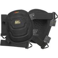 Gel-Tek Flooring Knee Pad, Buckle Style, Plastic Caps, Gel Pads Par Equipment