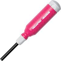 Tournevis multi embouts Original Pink 15-en-1, 8-37/50" lo, Prise Textur&eacute; Par Equipment