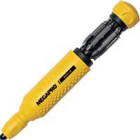 Tournevis multi embouts Original SHAFLOK 15-en-1, 8-37/50" lo, Prise Textur&eacute; Par Equipment