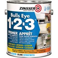 Bulls Eye 1-2-3<sup>®</sup> Water-Base Primer, 3.78 L, Gallon, White NKF446 | Par Equipment
