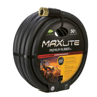 MAXLite™ Water Hose, Rubber, 3/4" dia. x 50' L NM930 | Par Equipment