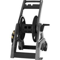 Foldable Hose Reel Cart, 175', Aluminum/Poly-Plastic Par Equipment