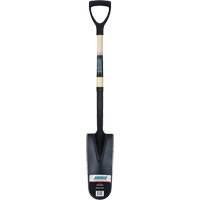 Heavy-Duty Drain Spade, Carbon Steel, 16" x 6" Blade, 29" L, D-Grip Handle Par Equipment
