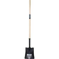 Square Point Shovel, Hardwood, Tempered Steel Blade, Straight Handle, 48" Long NN246 | Par Equipment