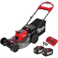 M18 Fuel Self-Propelled Dual Battery Cordless Mower Kit, Self-Propelled Walk-Behind, Battery Powered, 21" Cutting Width Par Equipment