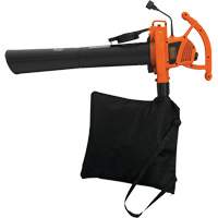 Leaf Blower/Vacuum/Mulcher, 210 MPH Output, Electric Par Equipment