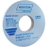 Tool Room Wheel, Type 01, Ceramic Alumina, 14" x 1-1/2" Par Equipment