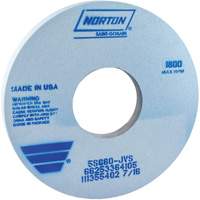 Tool Room Wheel, Type 05, Ceramic Alumina, 14" x 1-1/2" Par Equipment