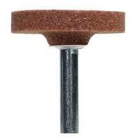 Vitrified Bond Mounted Points, W235, Aluminum Oxide, 1-1/2" Dia., 1/4" L, 60 Grit Par Equipment