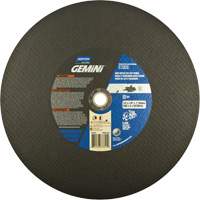 High Speed Reinforced Cut-Off Wheels, 14" x 1/8", 1" Arbor, Type 1, Aluminum Oxide, 5400 RPM NR867 | Par Equipment