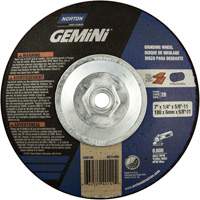 Meule soucoupes Gemini, 7" x 1/4", Arbre 5/8"-11, Oxyde d'aluminium, Type 28 Par Equipment