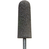 Charger&reg; Resin Bond Mounted Points, A3, Zirconia Alumina, 1" Dia., 2-3/4" L, 30 Grit Par Equipment