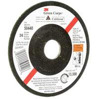 Meule flexible Green Corps, 4-1/2" x 1/8", Arbre 7/8", C&eacute;ramique, Type 27 Par Equipment