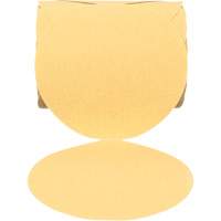 Disque abrasif dor&eacute; en rouleau 216U Stikit, 6" dia., Grain 80, Oxyde d'aluminium Par Equipment