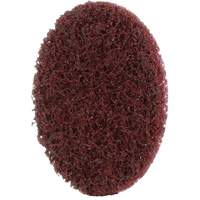 Scotch-Brite Roloc Surface Conditioning Disc, 1" Dia., Medium Grit, Aluminum Oxide Par Equipment