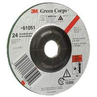 Meule flexible Green Corps, 5" x 1/4", Arbre 7/8", C&eacute;ramique, Type 1 Par Equipment