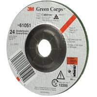 Meule flexible Green Corps, 5" x 1/4", Arbre 7/8", C&eacute;ramique, Type 1 Par Equipment
