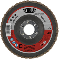 Disque &agrave; lamelles Cerabond 4-1/2", 4-1/2" x 7/8", Type 29, Grain 80, C&eacute;ramique Par Equipment