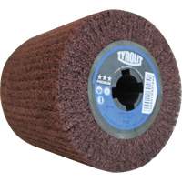 Pro-Line Surface Conditioning Drum, 4" Dia. x 4" W, 3/4" Arbor, Fine Grit, Aluminum Oxide Par Equipment