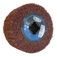 Pro-Line Surface Conditioning Drum, 4" Dia. x 2" W, 3/4" Arbor, Coarse Grit, Aluminum Oxide Par Equipment