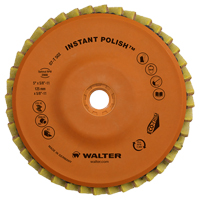 Disque &agrave; lamelles Instant Polish, 4-1/2" x 5/8"-11, Type 27, Grain Tr&egrave;s fin, Zirconium Par Equipment