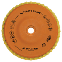 Disque &agrave; lamelles Ultimate Shine, 4-1/2" x 5/8"-11, Type 27, Grain Tr&egrave;s fin, Zirconium Par Equipment