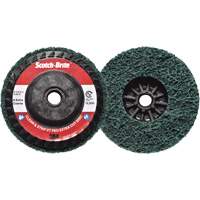 Disque extra coupe  Clean and Strip  XT Pro Scotch-Brite, 4-1/2" dia., Grain Extra grossier, Oxyde d'aluminium Par Equipment
