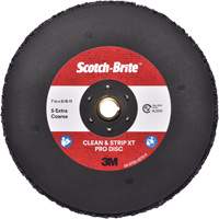 Disque  Clean and Strip  XT Pro Scotch-Brite, 7" dia., Grain Extra grossier, Carbure de silicium Par Equipment