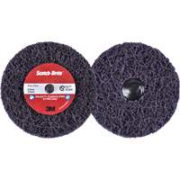 Disque  Clean and Strip  XT Pro Roloc Scotch-Brite, 4" dia., Grain Extra grossier, Carbure de silicium Par Equipment