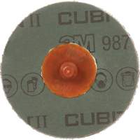 Cubitron II Roloc 987C Fibre Disc, 2" Dia., 80+ Grit, Ceramic Par Equipment