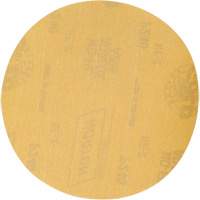 Disque de ponçage en papier H&L Gold Reserve A296 avec trous d'aspiration, dia 6", Grain 240, Oxyde d'aluminium, Poids C Par Equipment