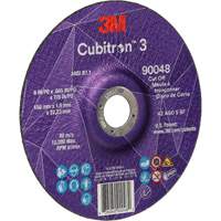 Cubitron 3 Cut-Off Wheel, 6" x 0.045", 7/8" Arbor, Type T27, Ceramic, 10200 RPM Par Equipment