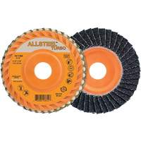 ALLSTEEL™ Turbo Flap Disc, 4-1/2" x 5/8"-11, 40 Grit, Zirconia Alumina NY571 | Par Equipment