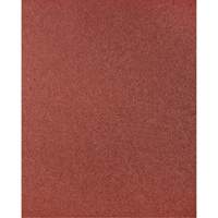 Feuille de papier abrasif grossier pour le m&eacute;tal R243 AO, 9" x 11", Grain 80, Oxyde d'aluminium Par Equipment