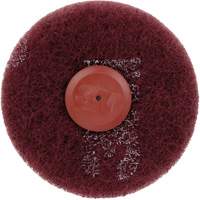 Scotch-Brite Roloc Plus General Purpose Scuffing Wheel, 4" Dia. Par Equipment