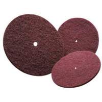 Disque non tiss&eacute; tr&egrave;s r&eacute;sistant Bear-Tex, 6" dia., Grain Tr&egrave;s fin, Oxyde d'aluminium Par Equipment