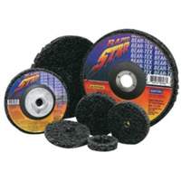 Bear-Tex<sup>®</sup> Rapid Strip Non-Woven Quick-Change Disc, 2" Dia., Extra Coarse Grit, Silicon Carbide NZ839 | Par Equipment