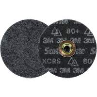 Scotch-Brite Precision Heavy-Duty Surface Conditioning Quick Change Disc, HD-DN, 5" Dia., 80+ Grit, Ceramic Par Equipment