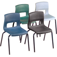 Horizon Chairs, Plastic, Black OD933 | Par Equipment