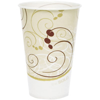 Disposable Cups, Paper, 12 oz., Multi-Colour OE075 | Par Equipment