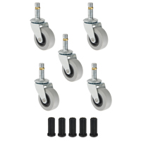 Tabourets pivotants &agrave; base en acier Par Equipment