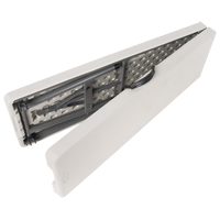 Banc pliant, Poly&eacute;thyl&egrave;ne, 72" lo x 12" la x 17" h Par Equipment