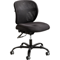Vue Intensive Use 24/7 Task Chairs, Nylon, Black, 500 lbs. Capacity Par Equipment