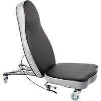 Chaise ergonomique Flex 2, Vinyle, Noir Par Equipment