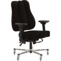 Vega™ Multi-Tilt Ergonomic Welding Chair, Fabric, Black/Grey OP281 | Par Equipment